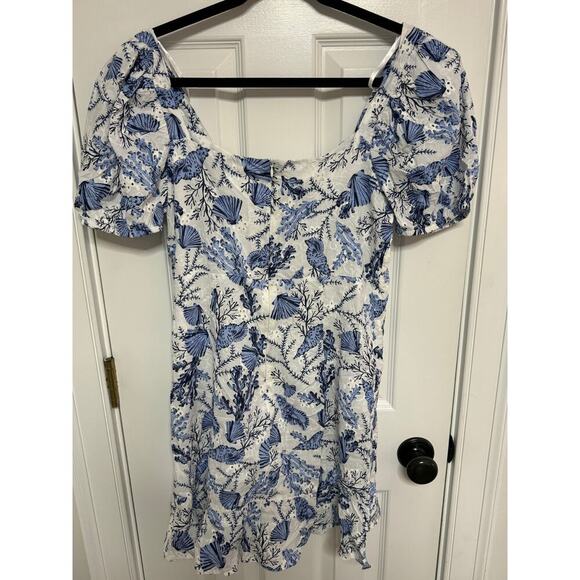 Ela seashell and floral dress sz 8 - Picture 5 of 7